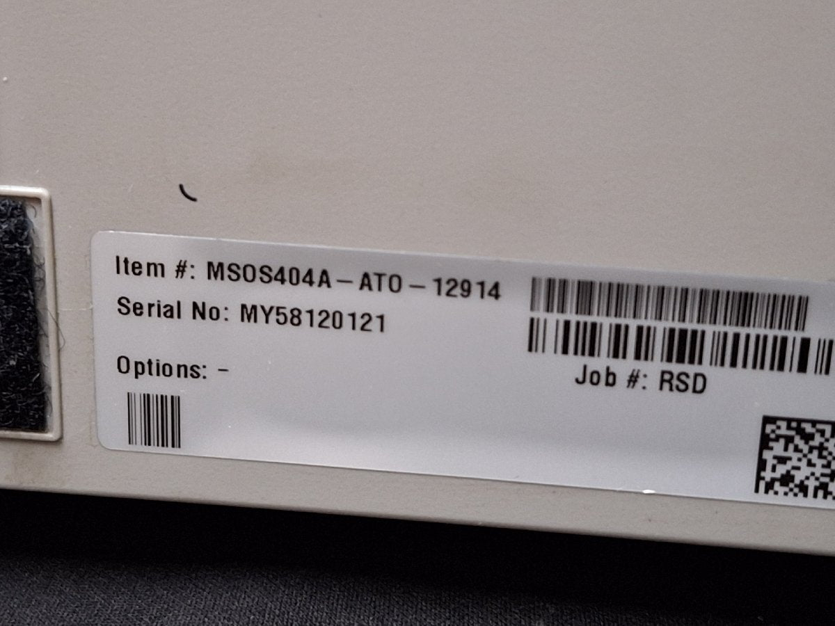 Keysight MSOS404A High-Definition Oscilloscope 4GHz 20GSa/s [l1224162609]