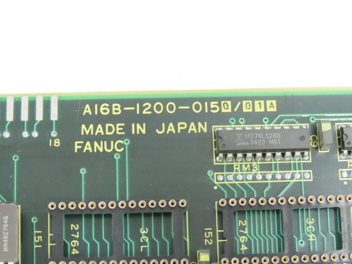 FANUC A16B-1200-015 Memory Board ROM (for parts or not working) [b1224157754]