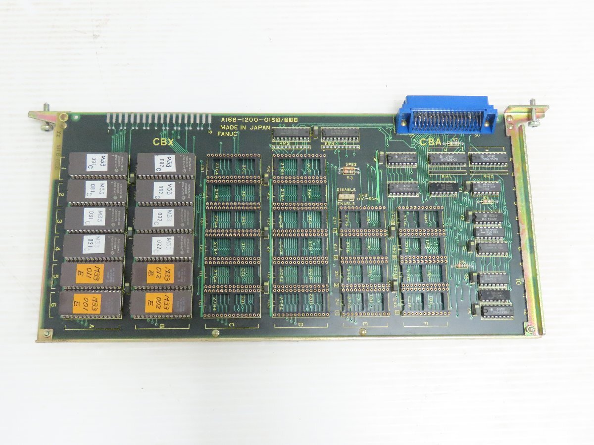 FANUC A16B-1200-015 Memory Board ROM (for parts or not working) [b1224157754]
