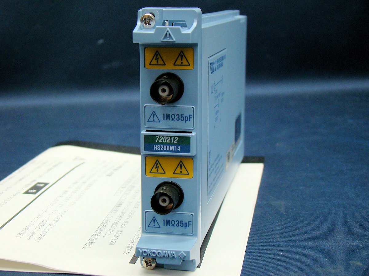 Yokogawa 720212 200MS/s 14-bit Isolation Module [u1224398135]