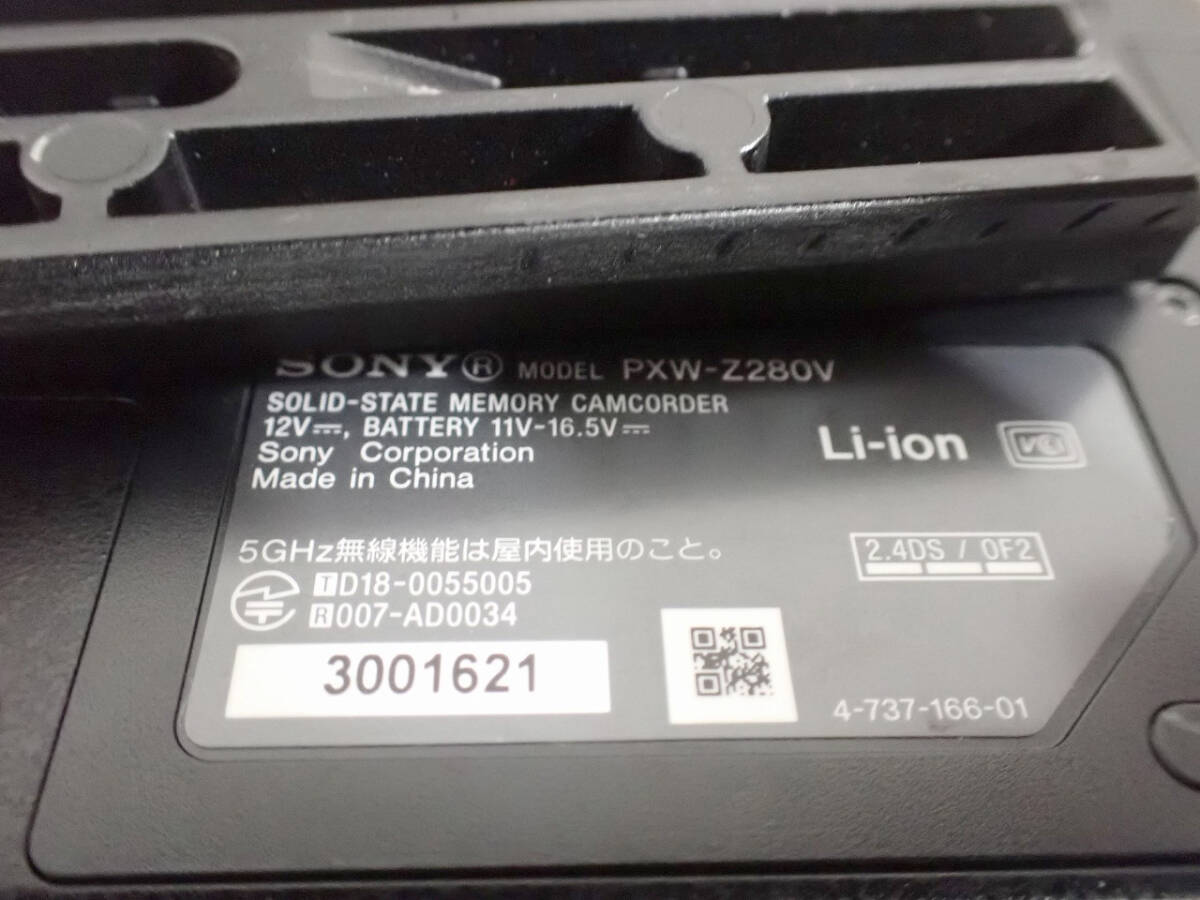 Sony PXW-Z280V XDCAM Memory Camcorder 4K 1/2 inch 3CMOS [c1224612743]