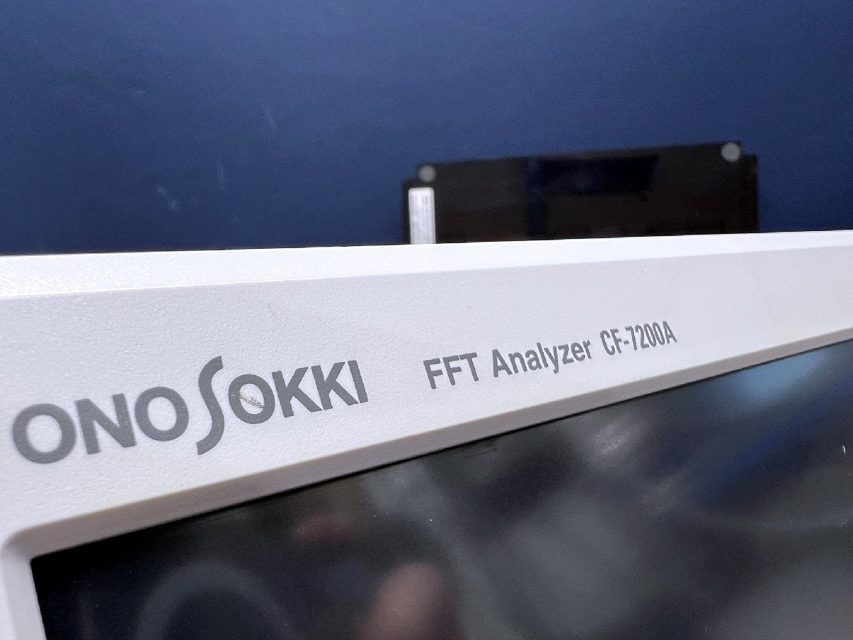 Ono Sokki CF-7200A FFT Analyzer 2CH [f1224701597]