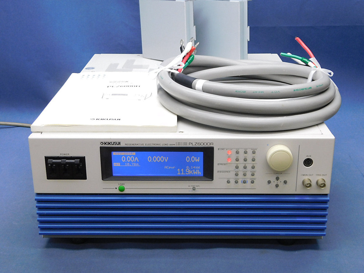 Kikusui PLZ6000R Regenerative DC Electronic Load 6000W [q1224730756]