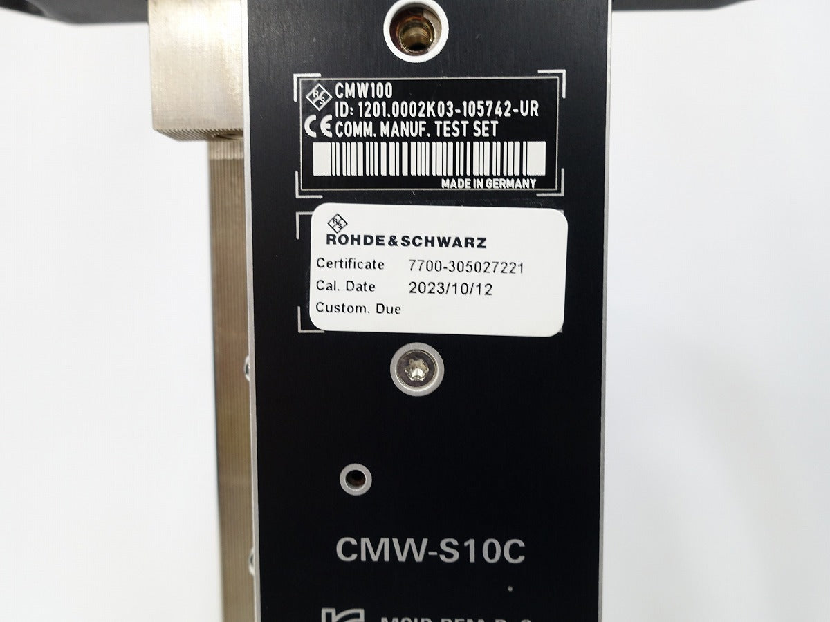 Rohde & Schwarz CMW100 Communications Manufacturing Test Set [l1225050716]