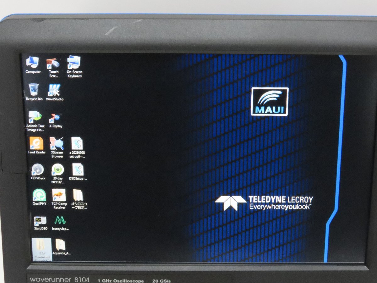 Teledyne LeCroy WaveRunner 8104 Oscilloscope Touchscreen Display [t1225492392]