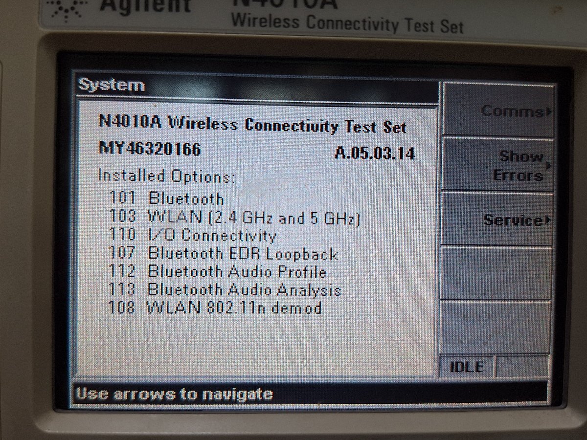 Agilent N4010A Wireless Connectivity Test Set [c1225650033]