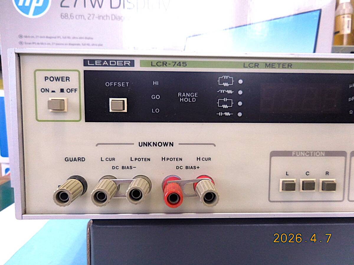 LEADER LCR-745 LCR Meter [x1225659850]