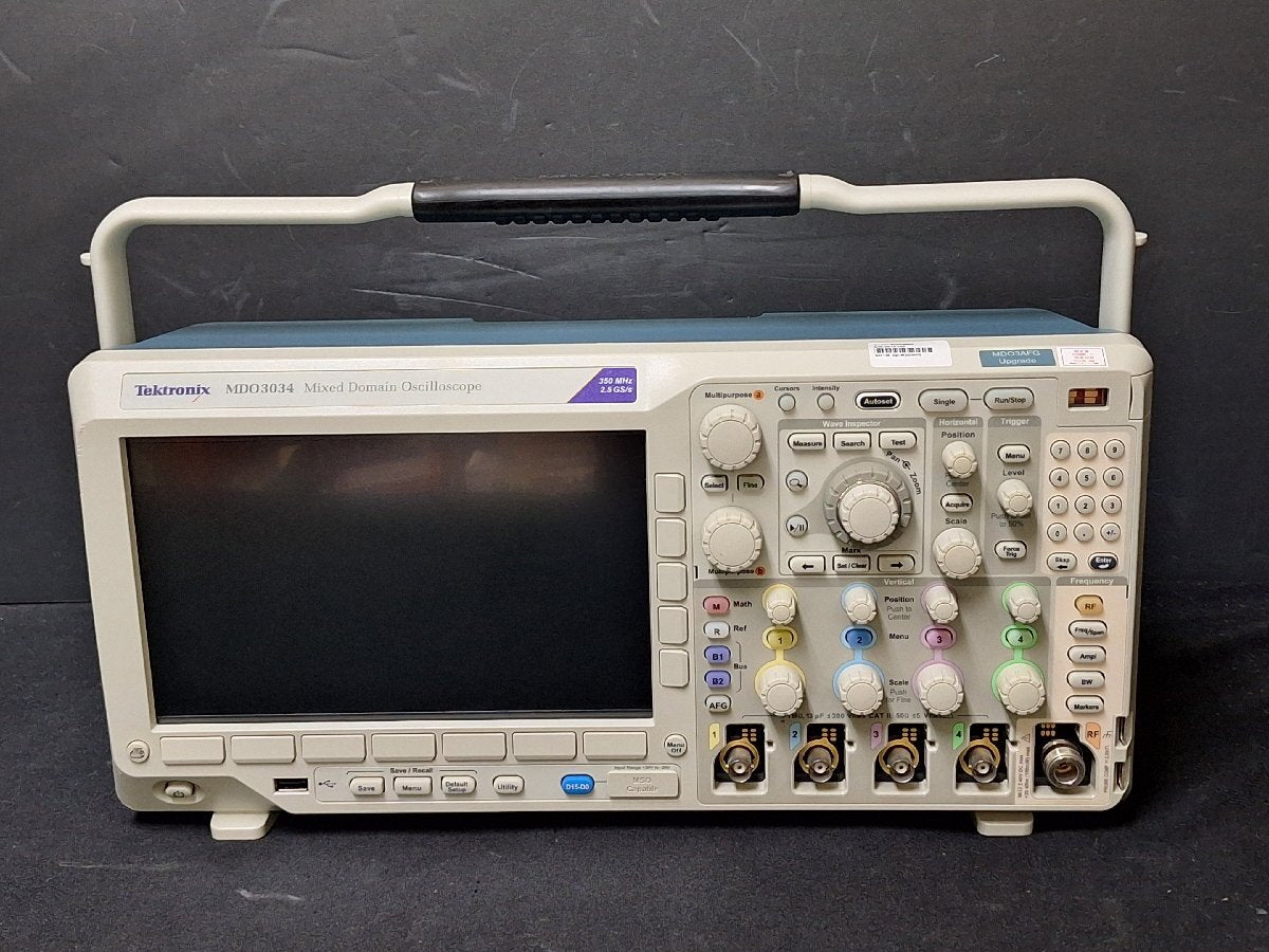 Tektronix MDO3034 Mixed Domain Oscilloscope 350MHz 2.5GS/s 4CH [j1226060450]