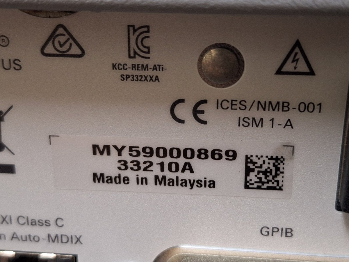Keysight 33210A Function Arbitrary Waveform Generator 10MHz [s1226355762]