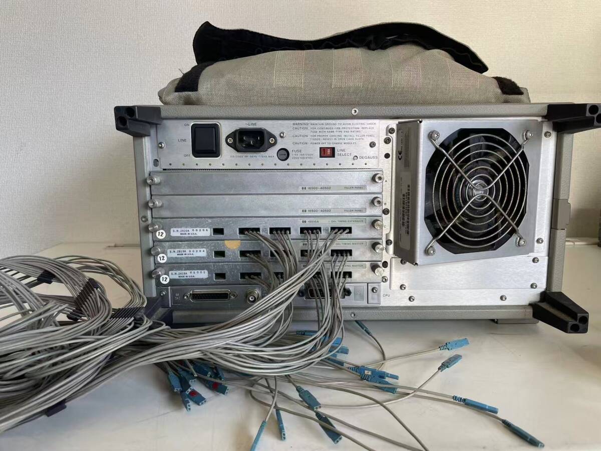 HP 16500B Logic Analyzer System Mainframe 5 Slot [x1226382013]