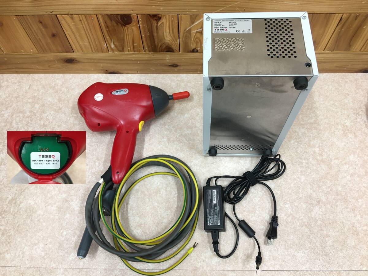 Teseq NSG 437 Electrostatic Discharge Test System (as-is) [q1226388954]