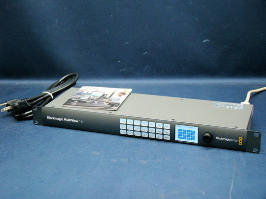 Blackmagic Design MultiView 16 HDL-MULTIP6G/16 4K Multiviewer [u1226394754]