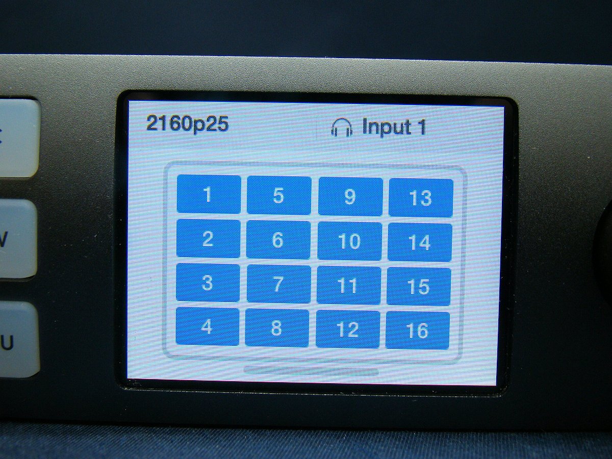 Blackmagic Design MultiView 16 HDL-MULTIP6G/16 4K Multiviewer [u1226394754]