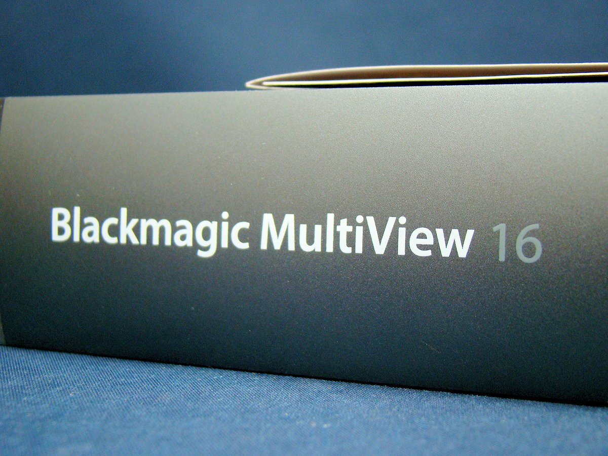 Blackmagic Design MultiView 16 HDL-MULTIP6G/16 4K Multiviewer [u1226394754]