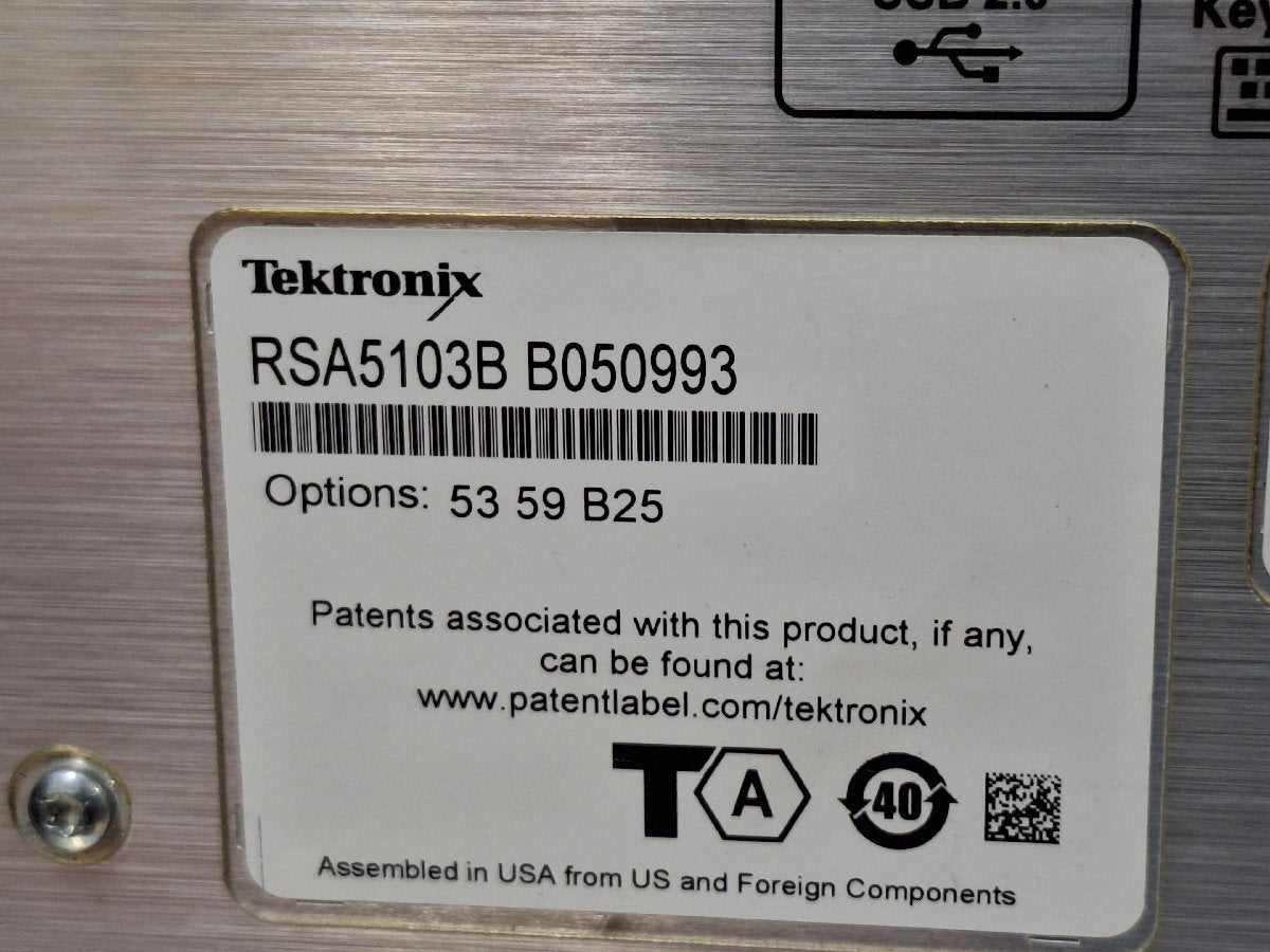 Tektronix RSA5103B Real-Time Signal Analyzer 1Hz-3GHz [v1226522413]