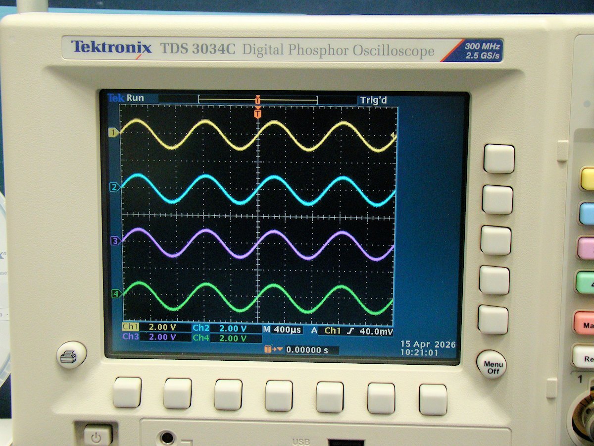 Tektronix TDS3034C Digital Oscilloscope 300MHz 2.5GS/s [f1226593972]