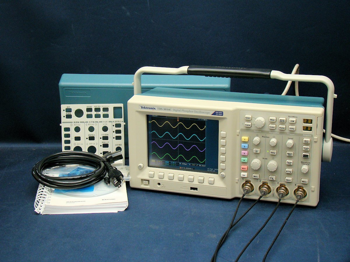 Tektronix TDS3034C Digital Oscilloscope 300MHz 2.5GS/s [s1226713310]