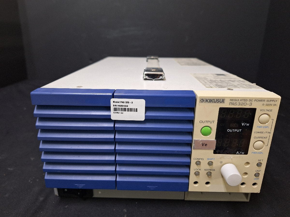 Kikusui PAS320-3 Regulated DC Power Supply 0-320V 3A [l1226760660]