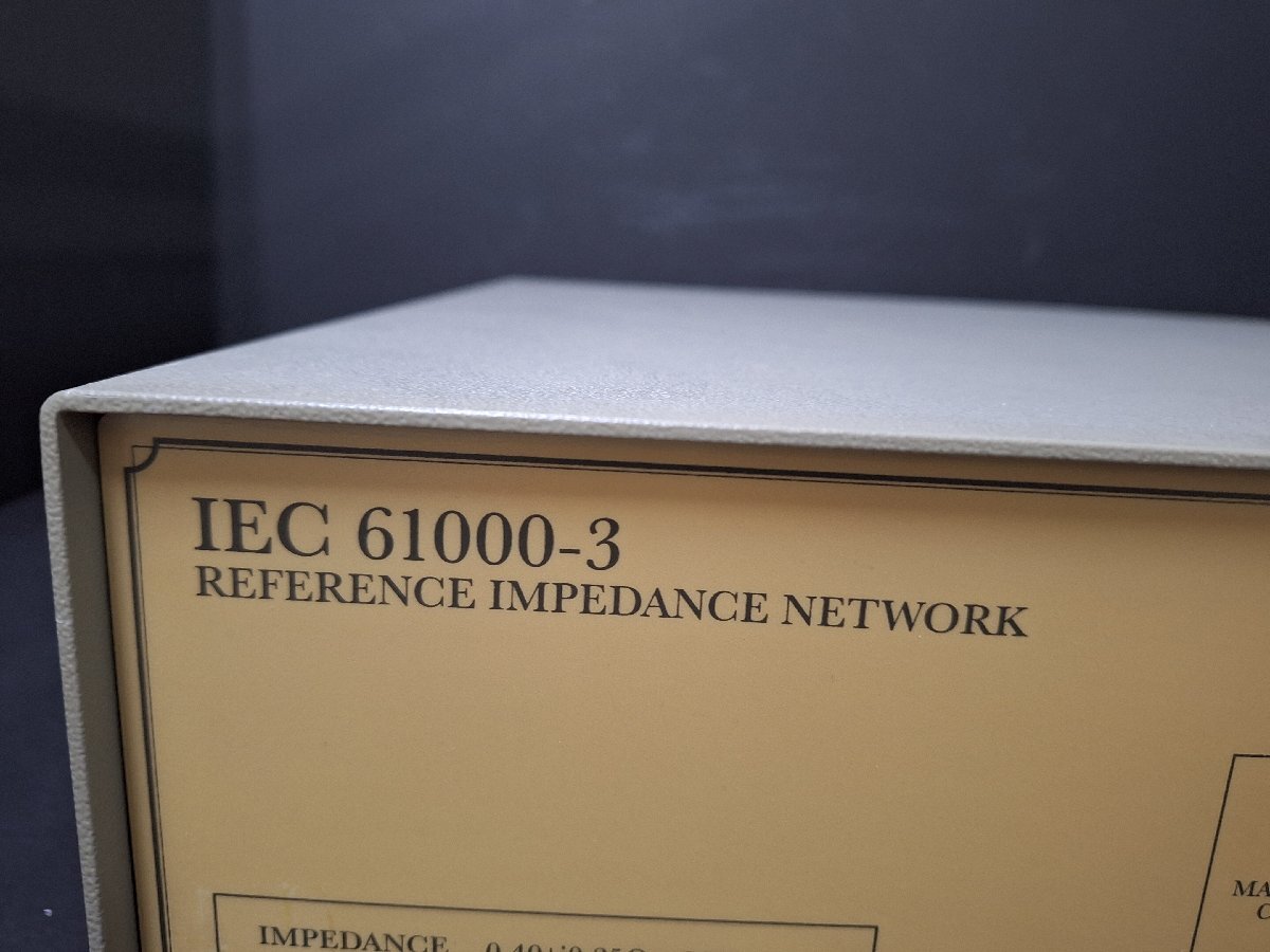 Voltech IEC 61000-3 Reference Impedance Network Impedance Network [f1226756345]