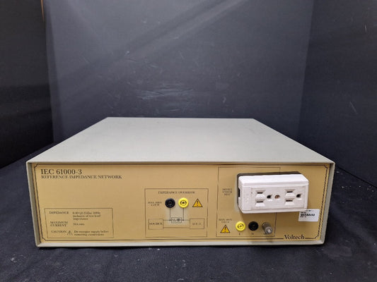 Voltech IEC 61000-3 Reference Impedance Network Impedance Network [f1226756345]
