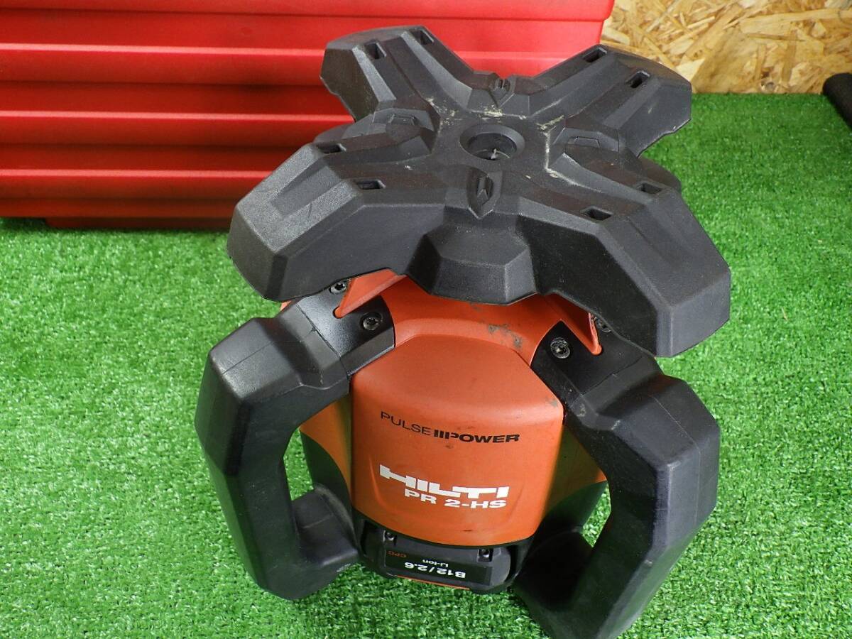 Hilti PR 2-HS A12 Rotating Laser Level with Receiver Batteries Charger [t1226778381]