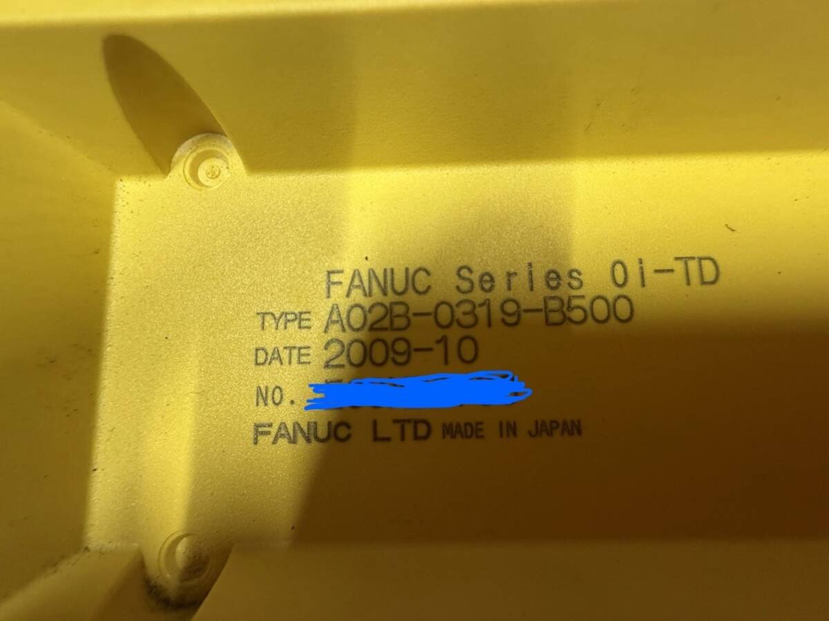 FANUC A02B-0319-B500 Series 0i-TD CNC Operator Panel [o1227608271]