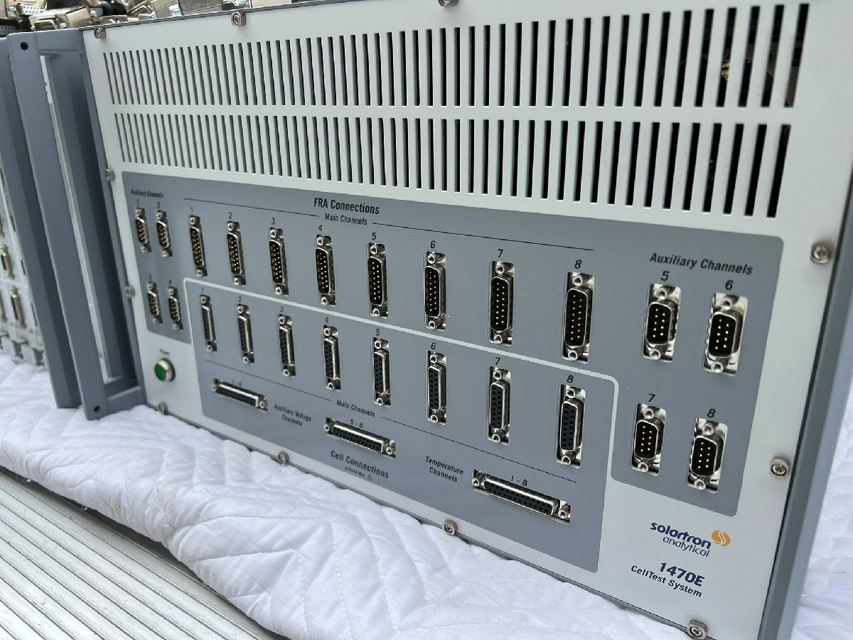 Solartron Analytical Celltest System 1470E 1455A Multichannel Potentiostat [g1227666481]