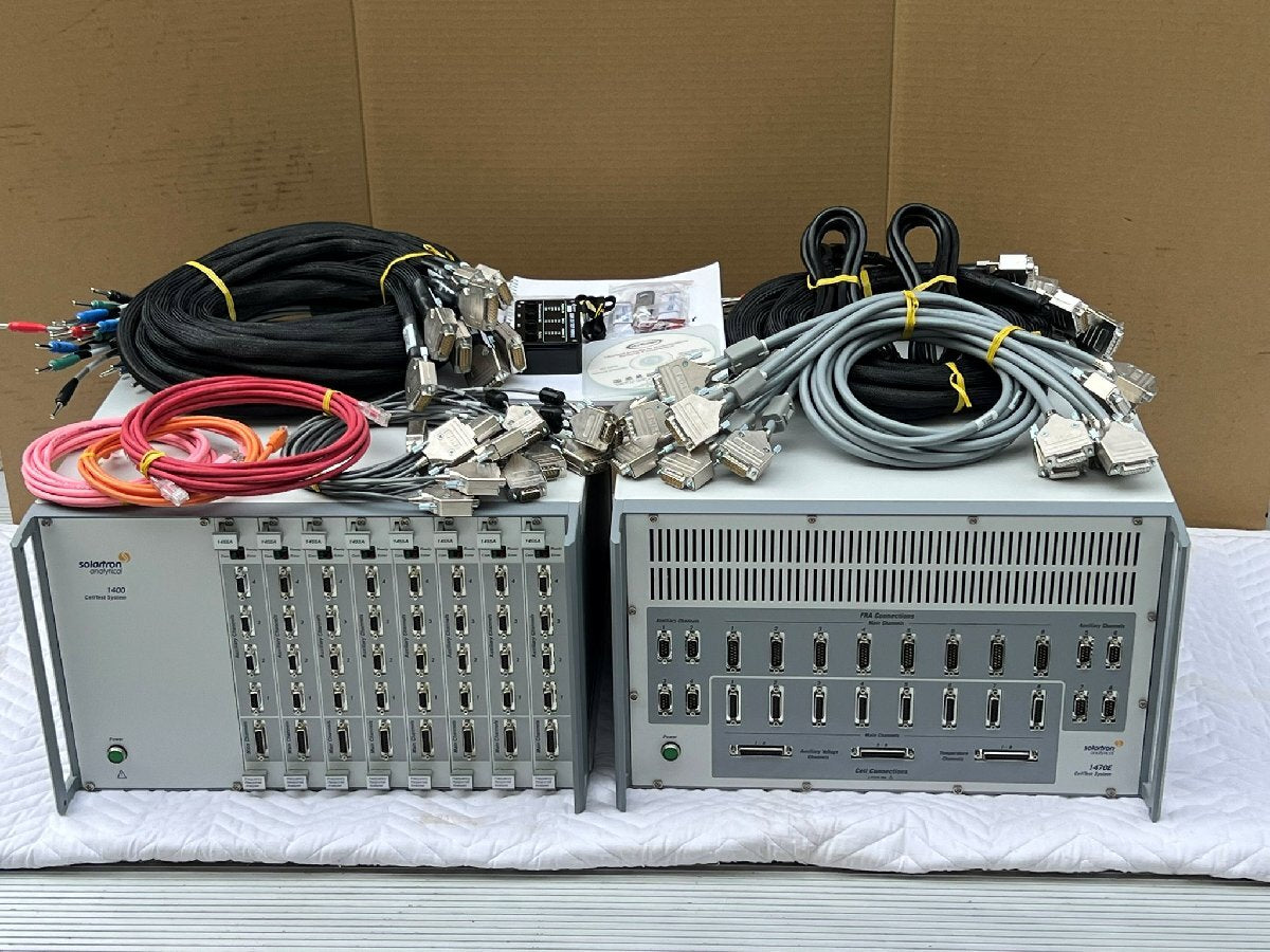 Solartron Analytical Celltest System 1470E 1455A Multichannel Potentiostat [g1227666481]
