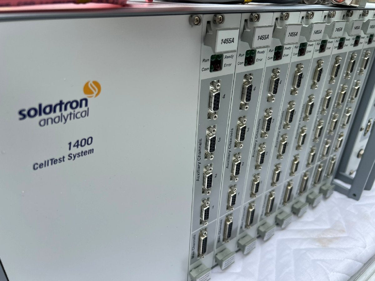 Solartron Analytical Celltest System 1470E 1455A Multichannel Potentiostat [g1227666481]