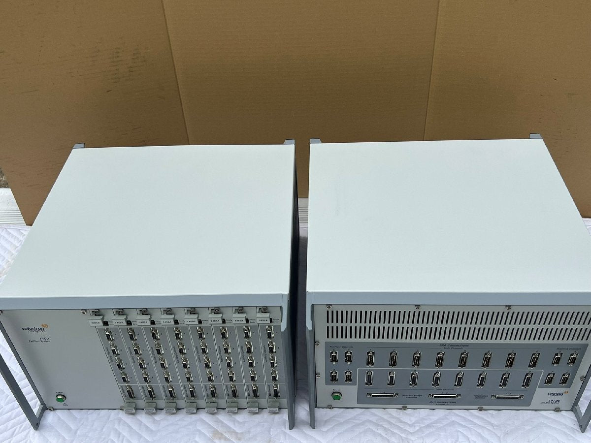 Solartron Analytical Celltest System 1470E 1455A Multichannel Potentiostat [g1227666481]