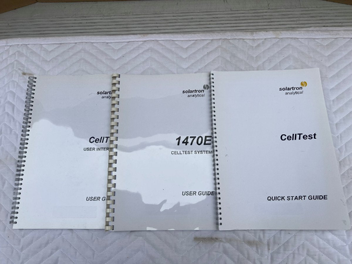 Solartron Analytical Celltest System 1470E 1455A Multichannel Potentiostat [g1227666481]