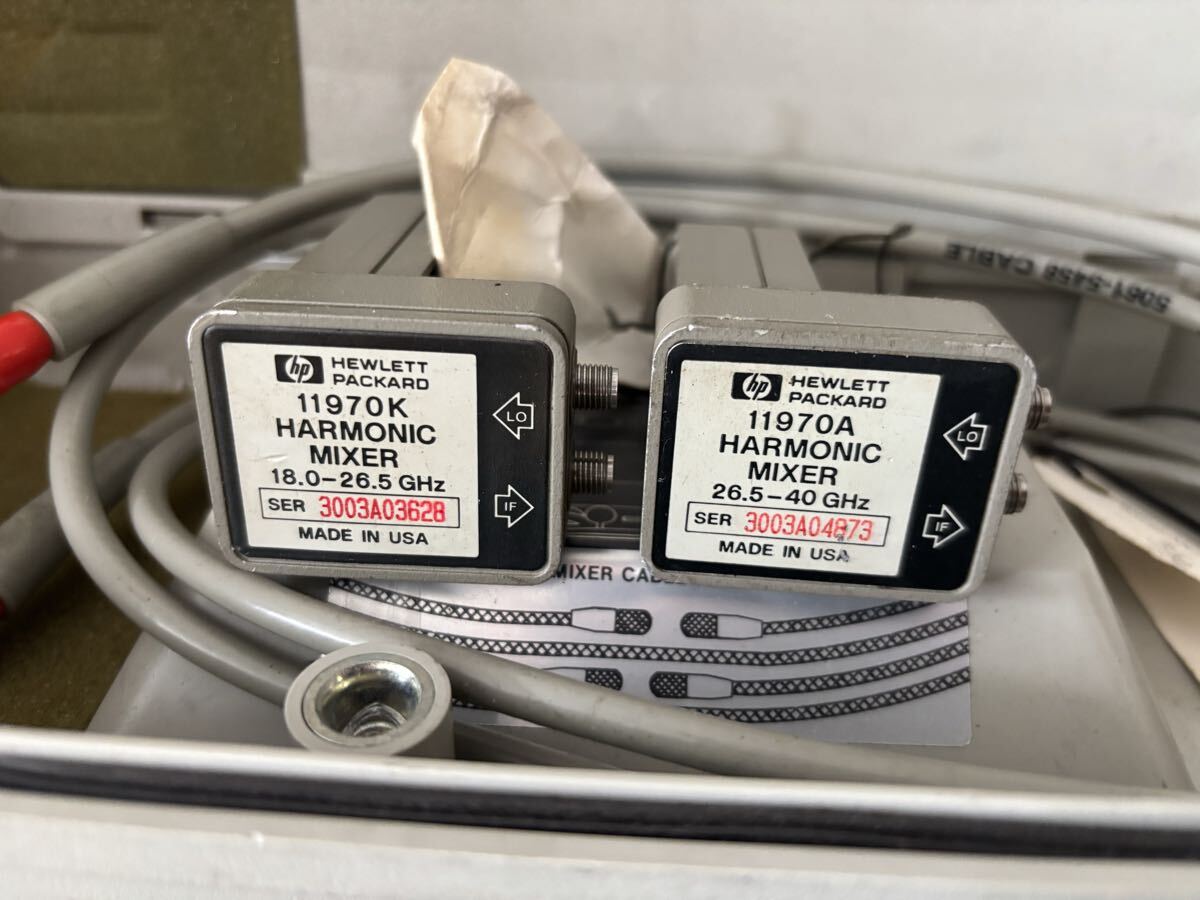 HP 11970A/11970K Waveguide Harmonic Mixer 2 pcs [r1228121289]
