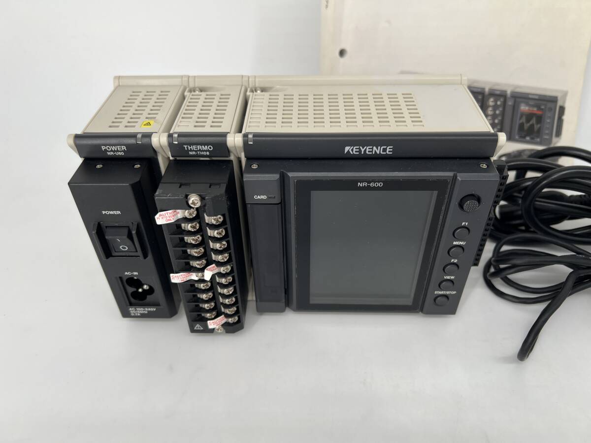 Keyence NR-600 NR-TH08 NR-U60 Multi-Input Data Logger with PC Software [n1228430721]