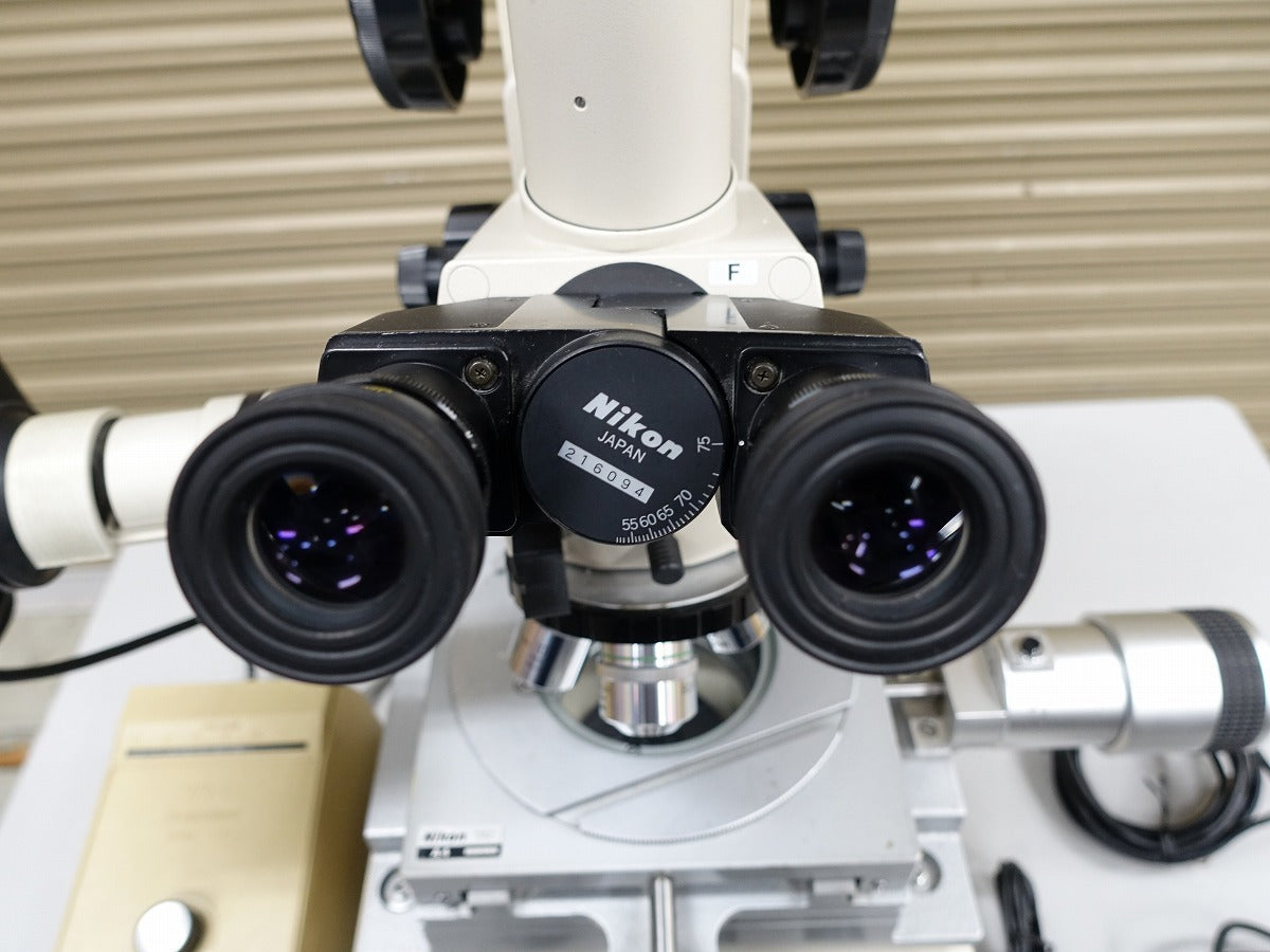 Nikon MM-11 Measuring Microscope with Digimicro ME-50HA and CCD XC-711 [f1228431805]