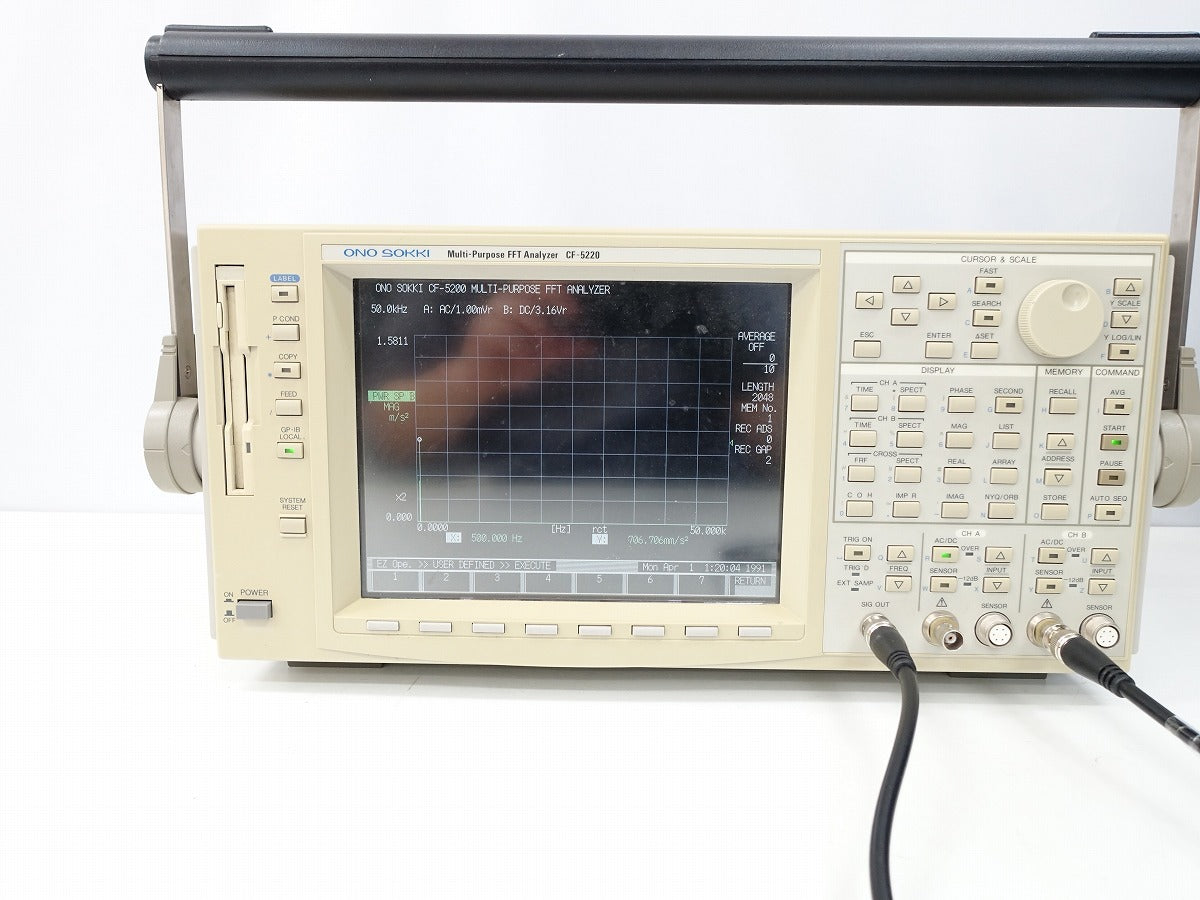 Ono Sokki CF-5220 Multi-Purpose FFT Analyzer 2ch 10mHz-100kHz [k1228432433]