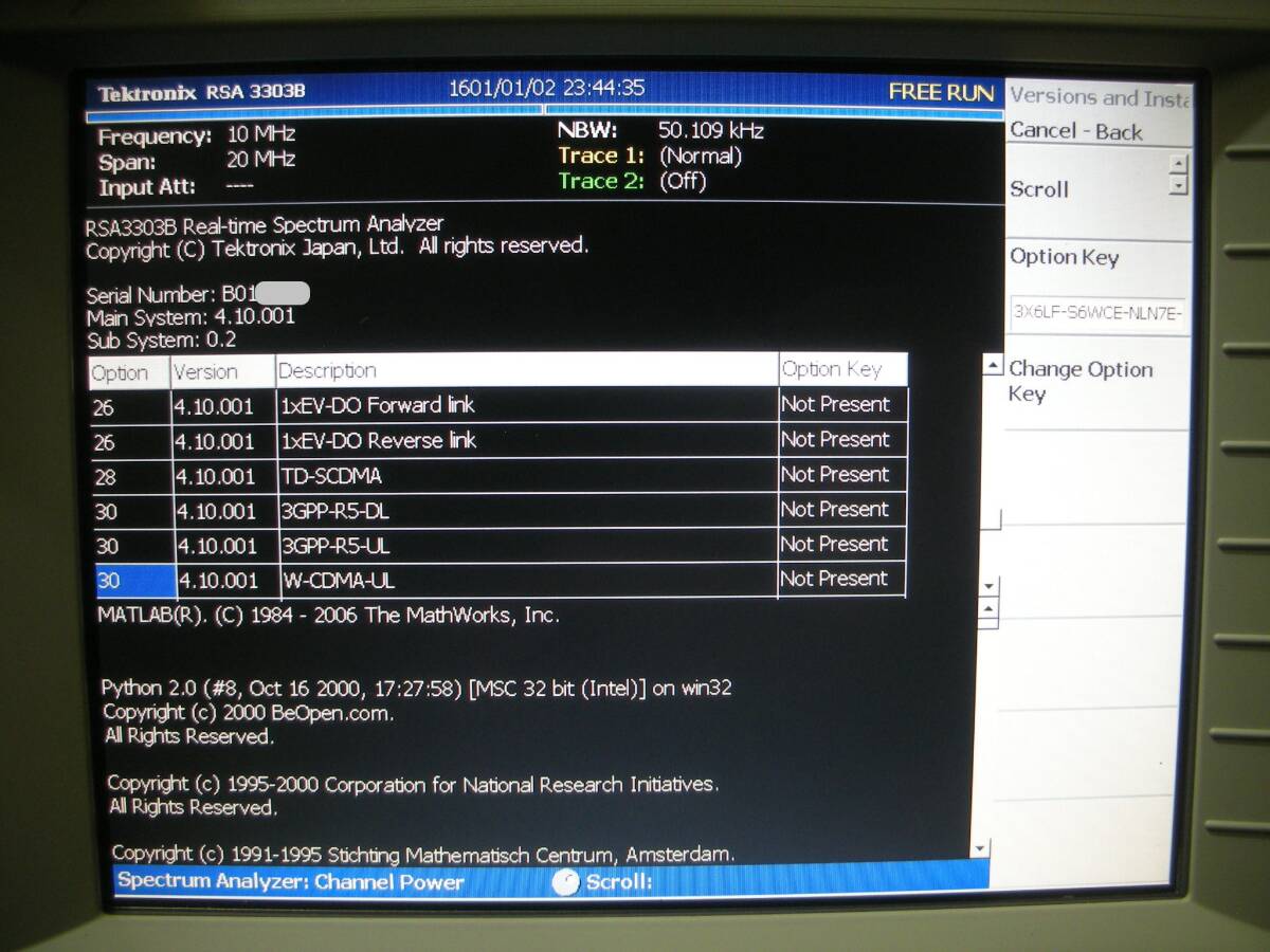 Tektronix RSA3303B Real Time Spectrum Analyzer [g1228566592]