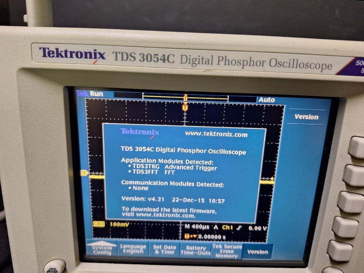 Tektronix TDS3054C Digital Phosphor Oscilloscope 500MHz 5GS/s [1228924933]