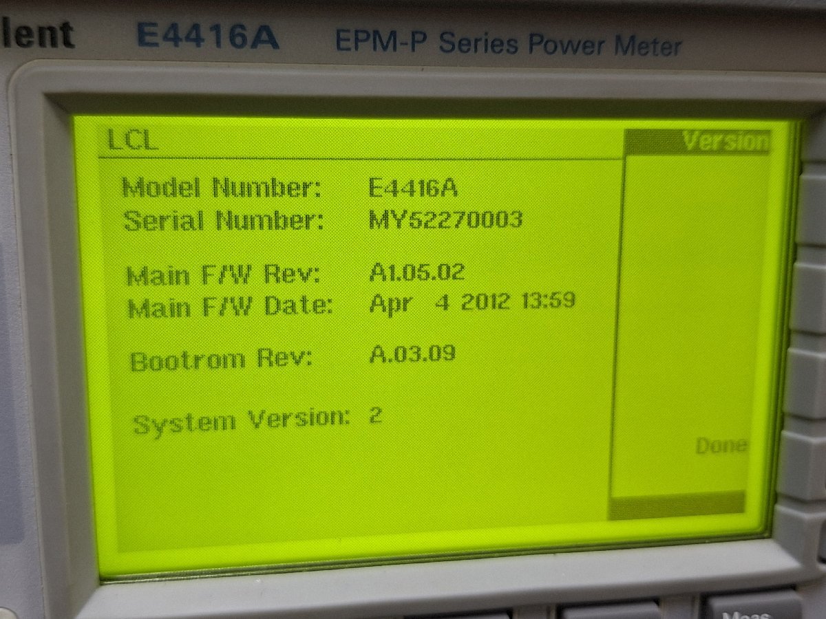 Agilent E4416A EPM-P Series Peak and Average Power Meter [t1228930830]