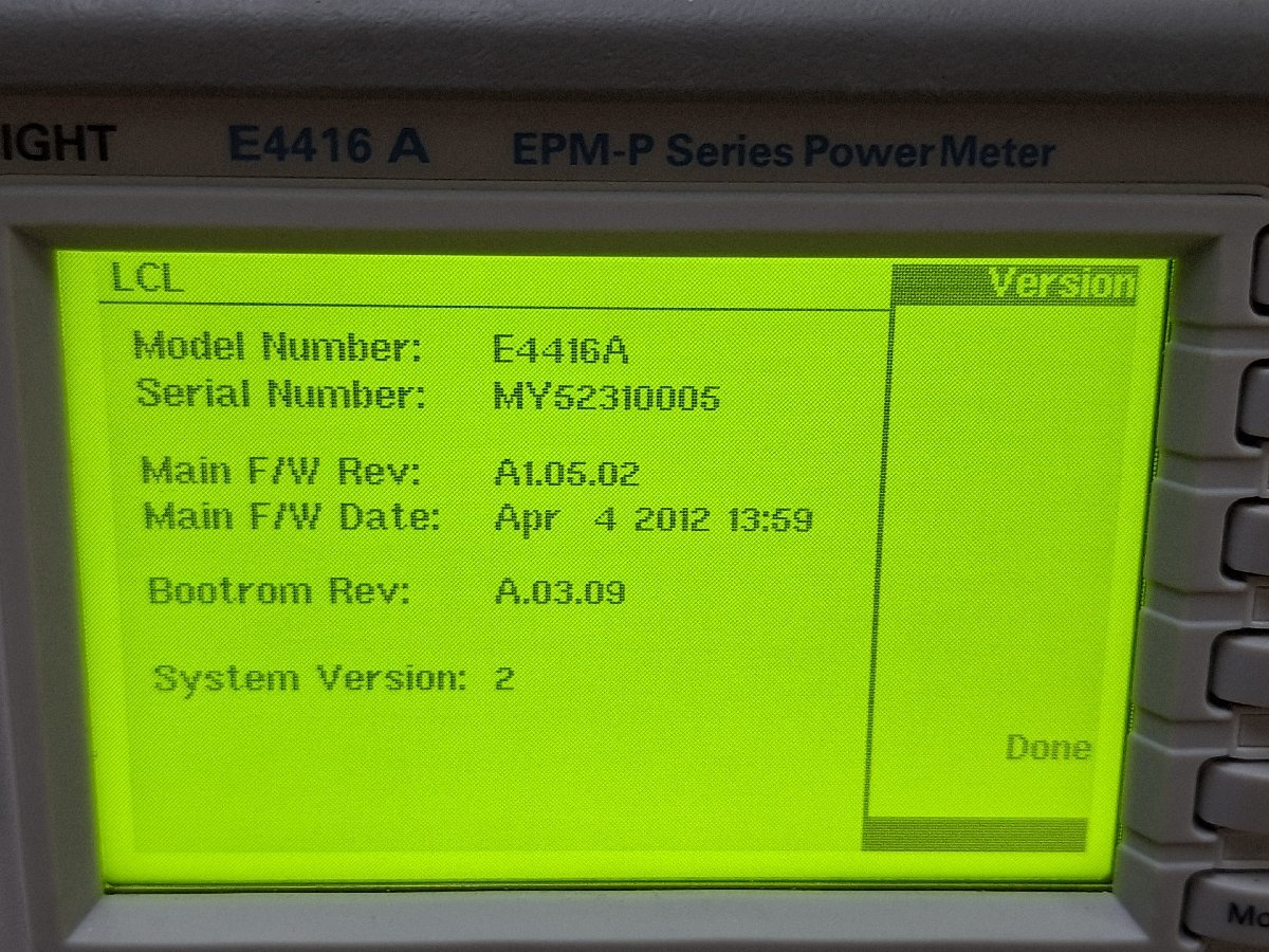 Keysight E4416A EPM-P Series Peak and Average Power Meter [f1228937356]