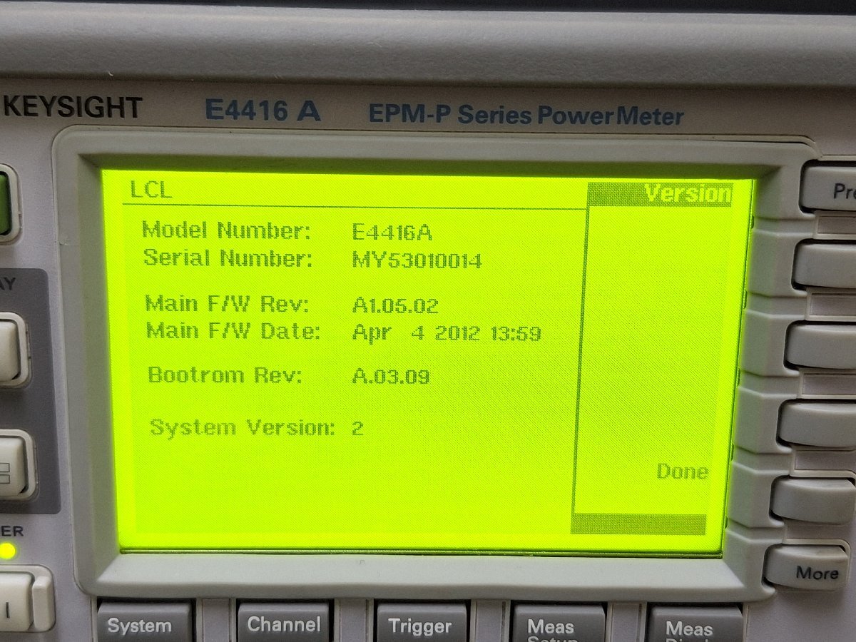 Keysight E4416A EPM-P Series Peak and Average Power Meter [l1228951629]