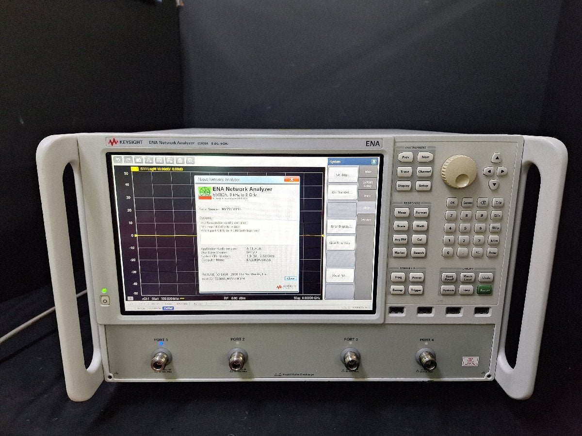 Keysight E5080A ENA Network Analyzer 4-Port 9kHz-9GHz [j1228973565]