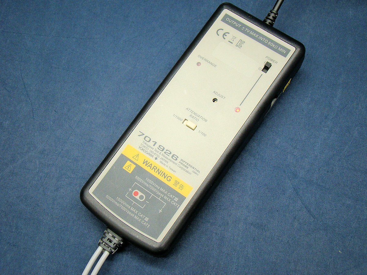 Yokogawa 701926 High Voltage Differential Probe 50MHz 1000:1 [k1229659029]
