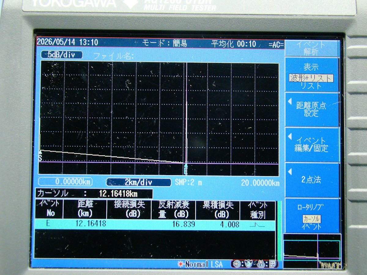 Yokogawa AQ1200A OTDR Multi Field Tester [t1229884819]