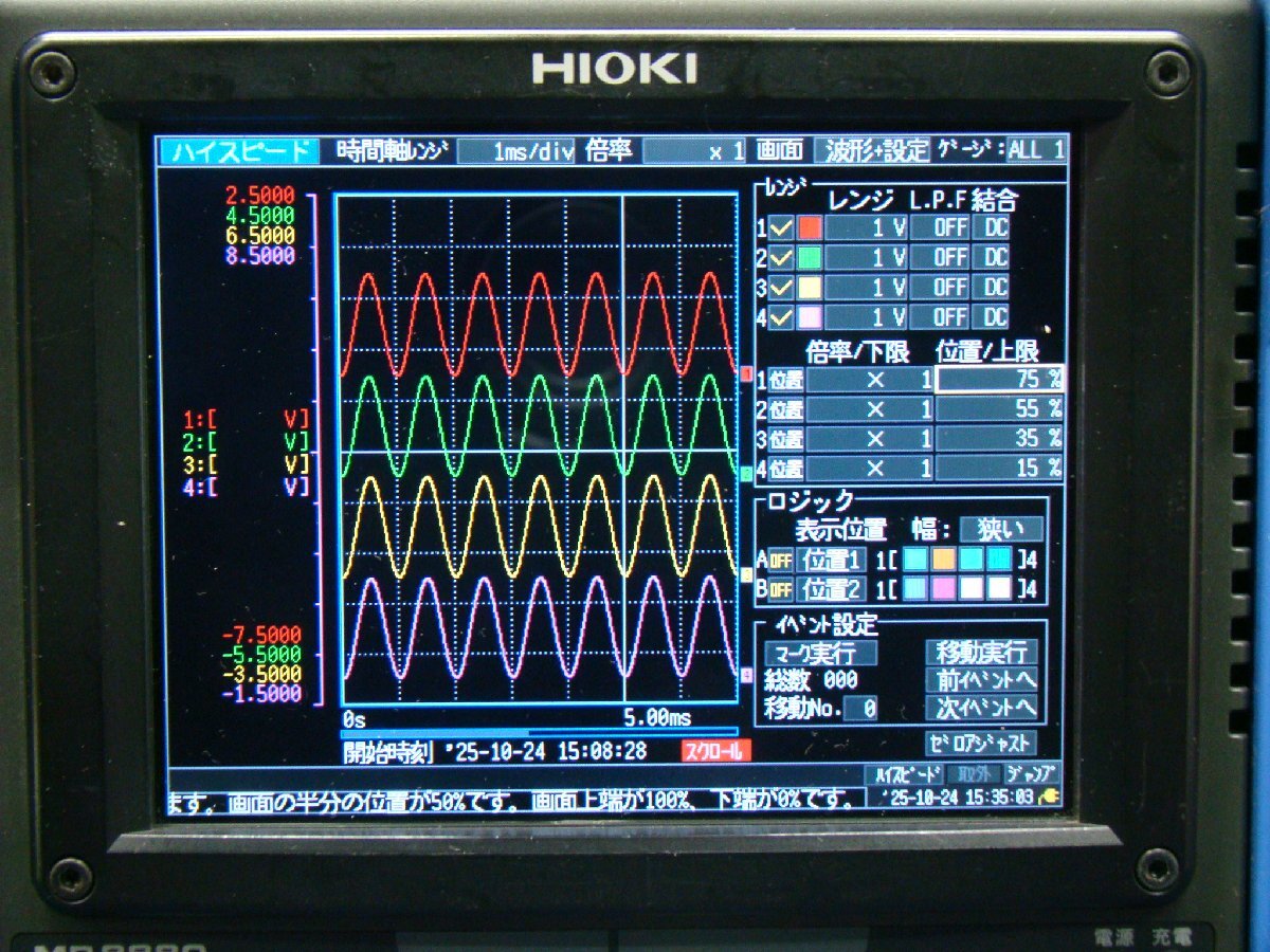 Hioki MR8880 Memory HiCorder with Printer Unit [k1230434286]