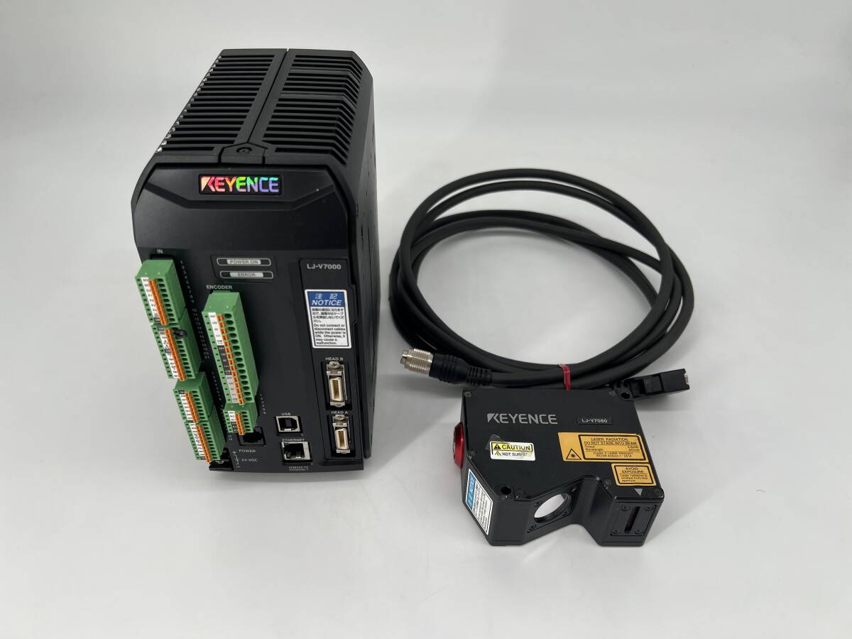 Keyence LJ-V7000 LJ-V7080 CB-B3 Dedicated PC Software Set [p1230456868]