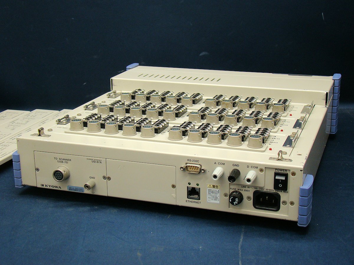 Kyowa UCAM-60A Data Logger 30ch with USS-22A [s1230561758]