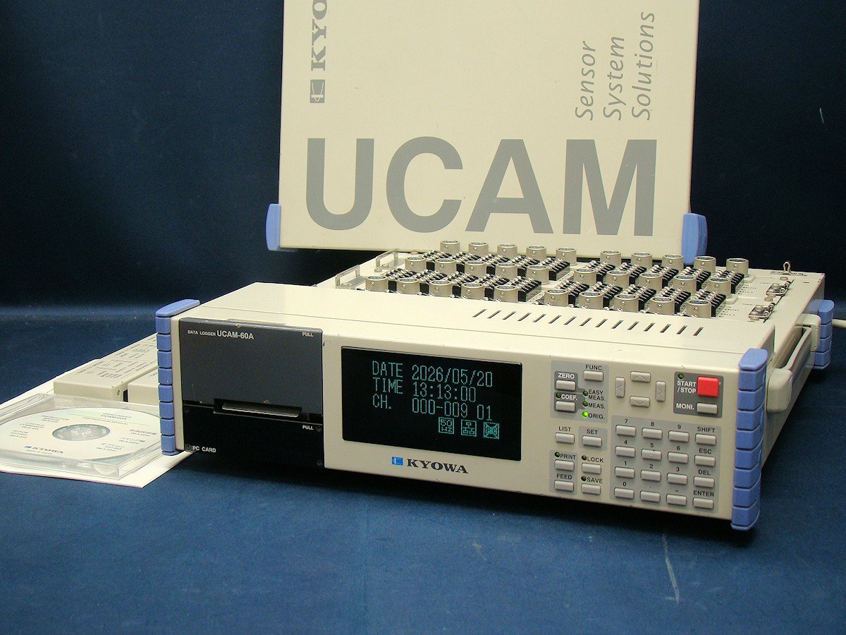 Kyowa UCAM-60A Data Logger 30ch with USS-22A [s1230561758]