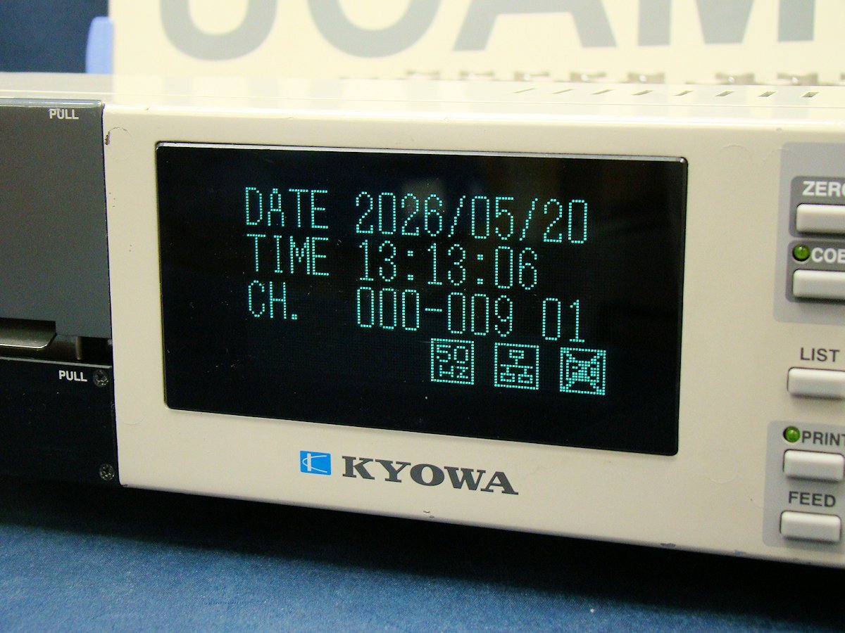 Kyowa UCAM-60A Data Logger 30ch with USS-22A [s1230561758]