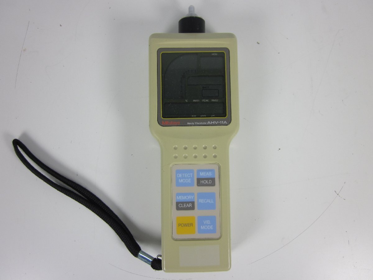 Mitutoyo AHV-11A Handy Vibrometer [b1230688366]
