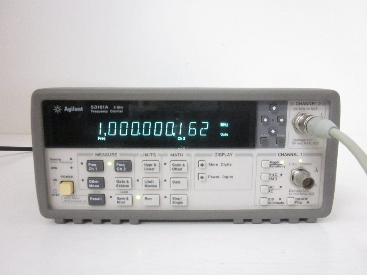 Agilent 53181A Frequency Counter 0.1Hz-3GHz [c1230690684]